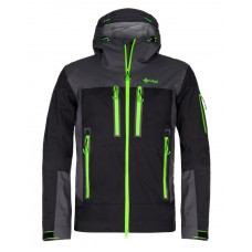 Black hard shell jacket sale